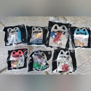 New McDonalds Sonic 2 The Hedgehog, Complete Set